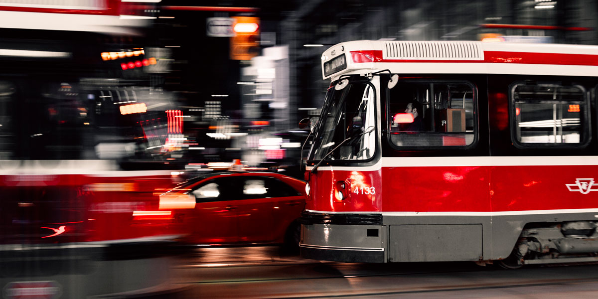 Tranvías de Toronto Canadá