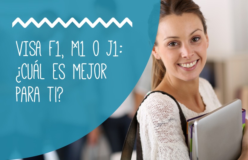 VISAS para estudiantes: Diferencias entre las VISAS F1, M1 y J1